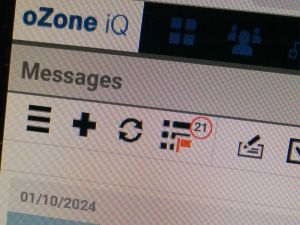 oZone Messages mask